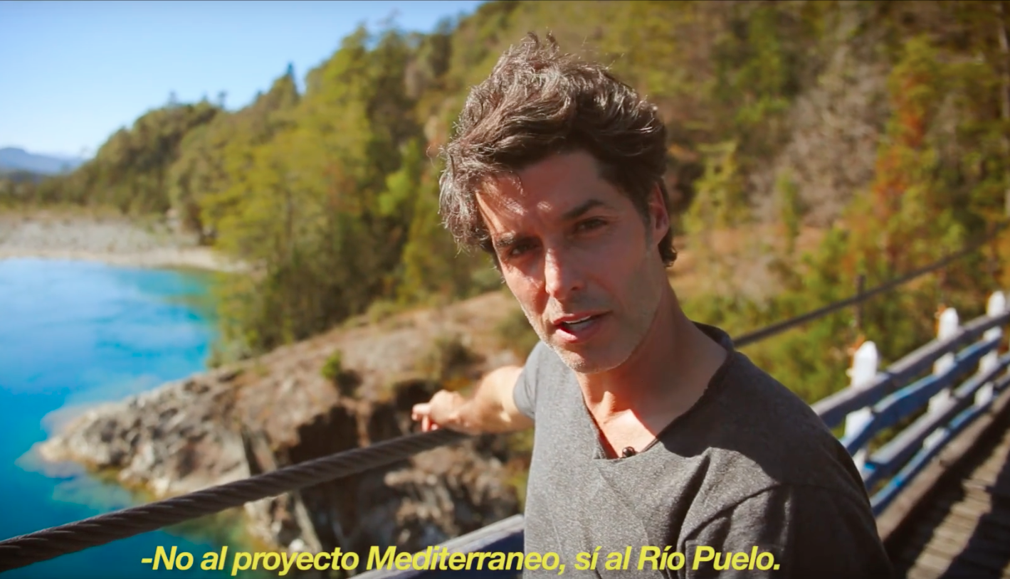 Defensores del río Puelo reciben apoyo de rostros televisivos para difundir lucha contra hidroeléctrica
