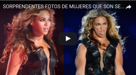 ¡Increíble! Fotos de mujeres hermosas y horribles a la vez