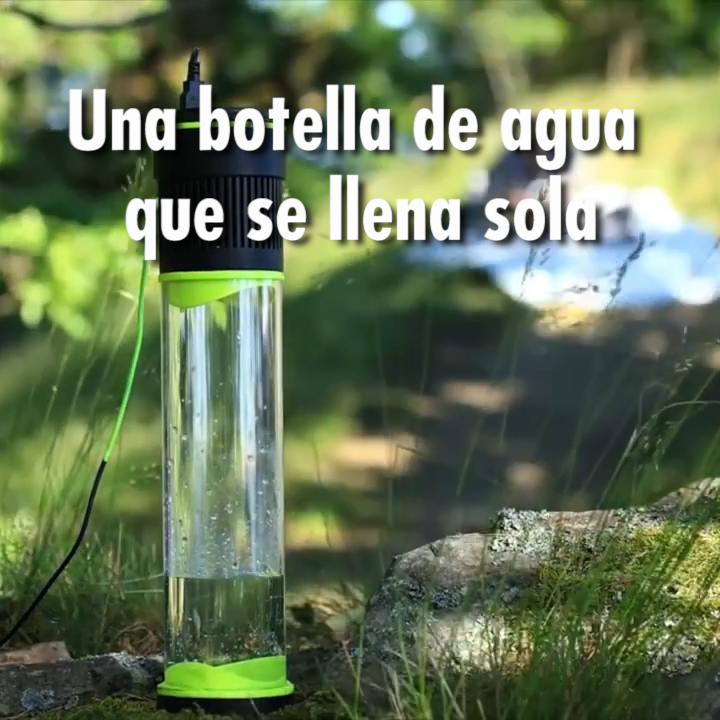 Fontus: una botella de agua que se llena sola