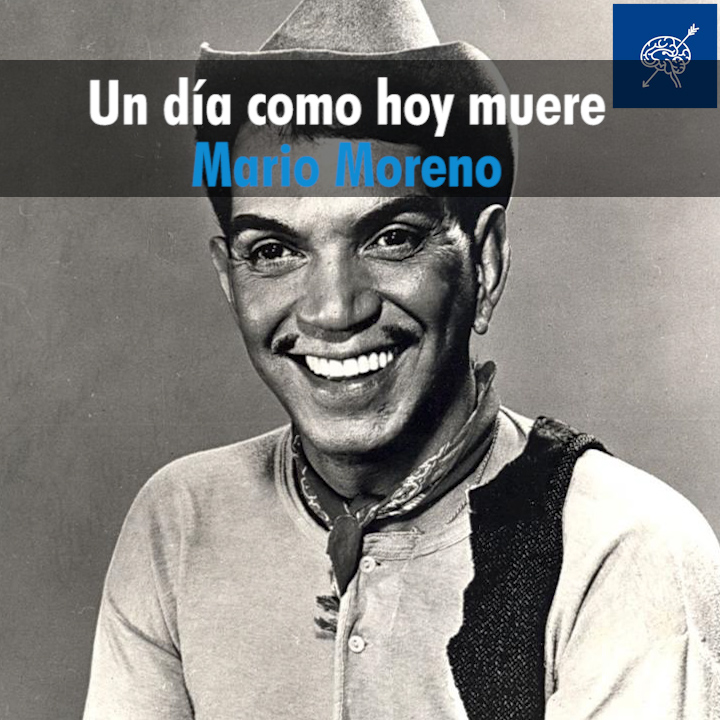 Un día como hoy muere Mario Moreno el Cantinflas