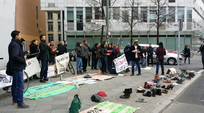 Protestan en Alemania por visita de Peña Nieto