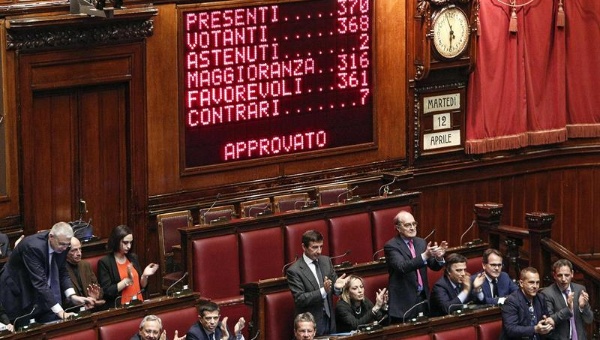 Italia: Aprueban reforma constitucional para limitar poderes del Senado