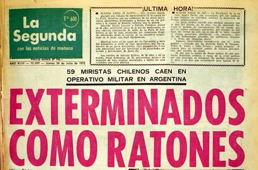 Justicia dicta acusación a 128 agentes de la DINA por 16 secuestros de la «Operación Colombo»