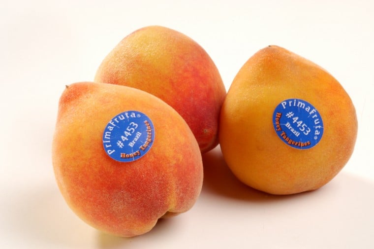 personalizado Orden alfabetico algodón numeros etiquetas frutas