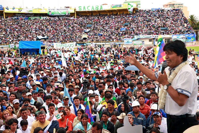Movimientos sociales buscan preservar proceso de cambios en Bolivia