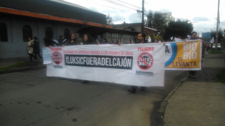 Más de 2 mil personas marcharon por la defensa del agua y territorios en Temuco