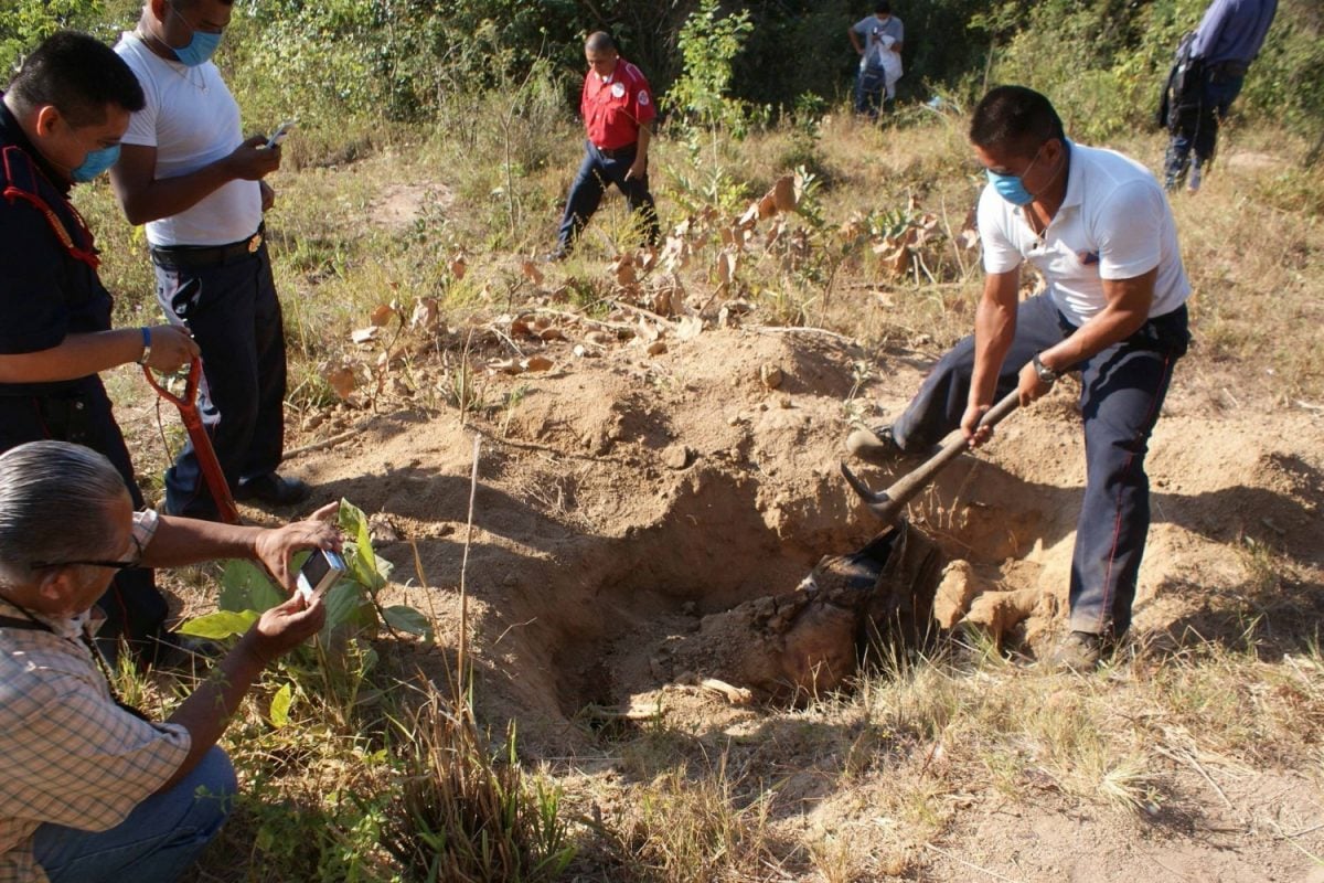 Guanajuato: hallan 22 cadáveres en una fosa clandestina