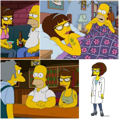 Estas son todas las mujeres con las que Homero pudo ser infiel a Marge