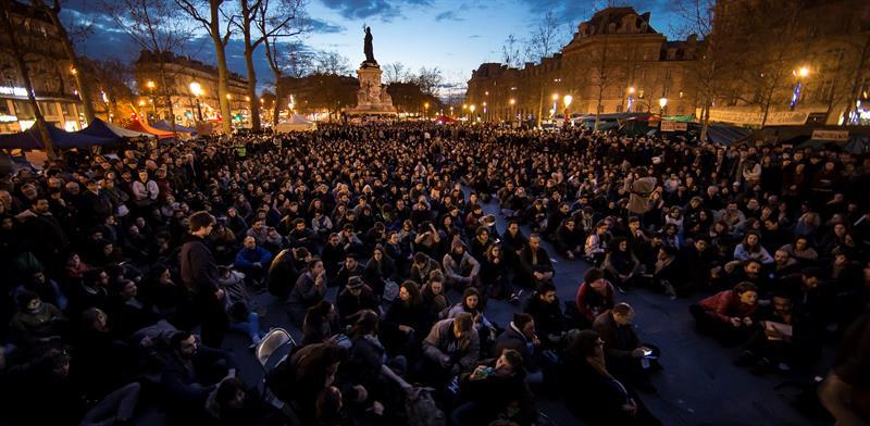 Francia: Desalojan las protestas de la Nuit Debout de la plaza de la República