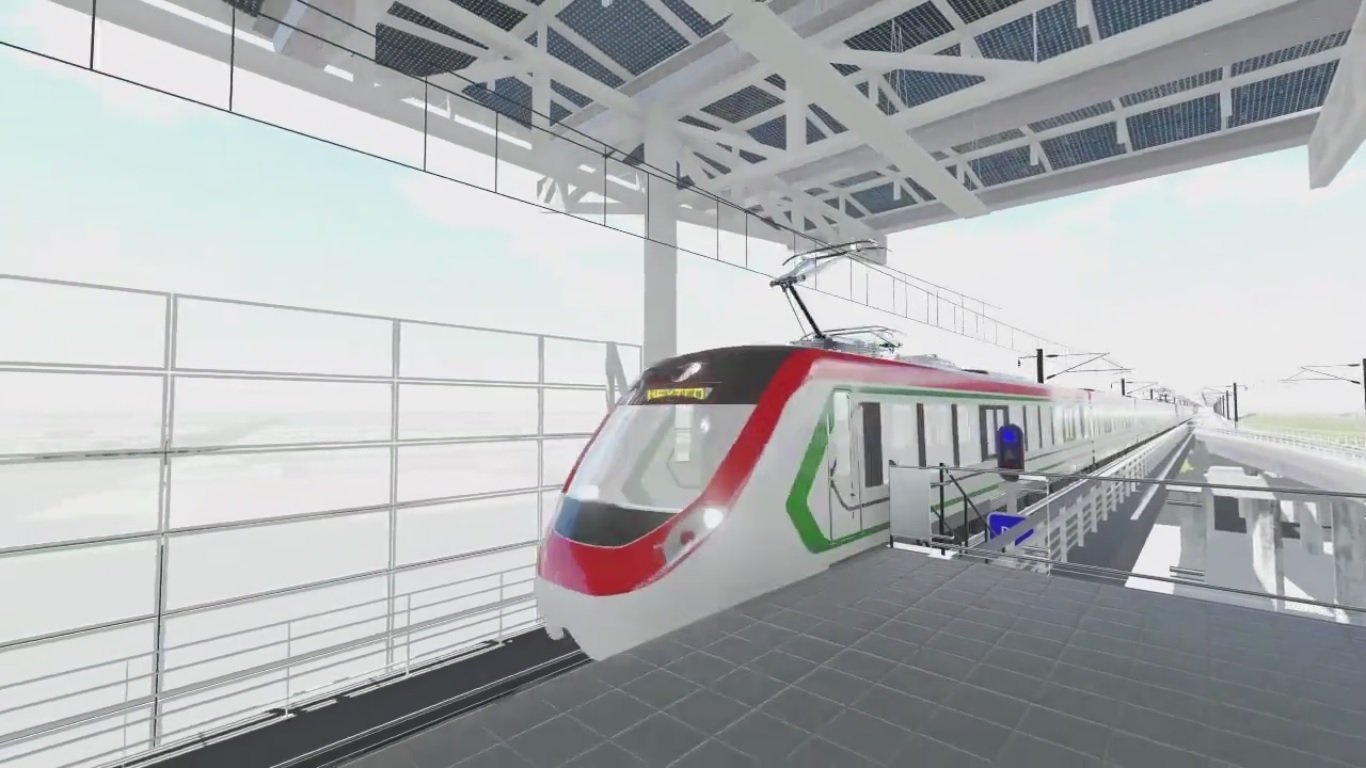 Presentan maqueta del tren México-Toluca