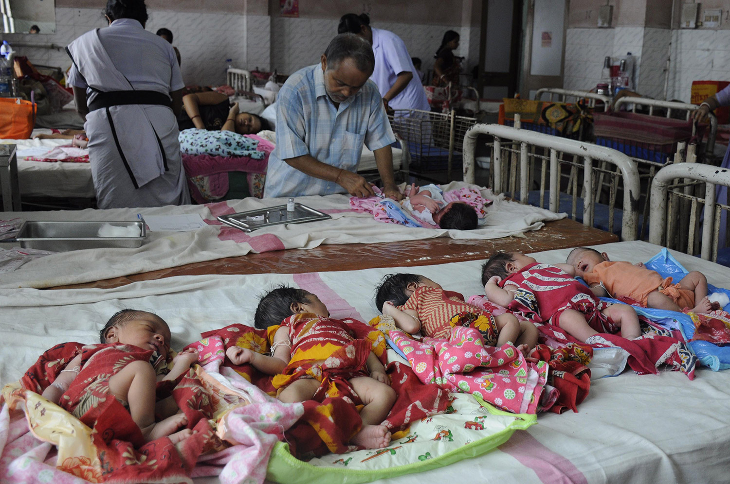 Inescrupulosa «granja de bebés» en hospital de la India