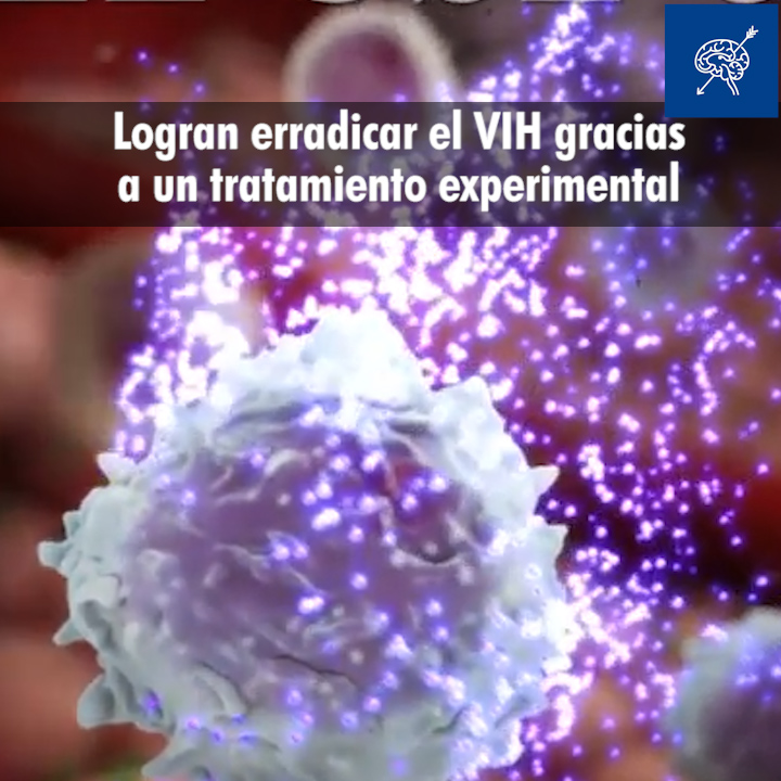 Logran erradicar el VIH por medio de un tratamiento experimental