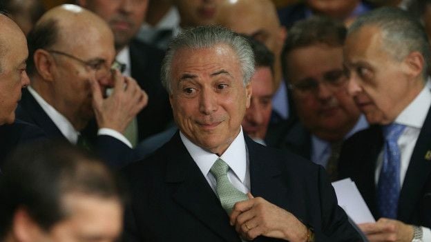 Primera polémica de Temer: Nuevo gobierno de Brasil no incluye mujeres ni negros