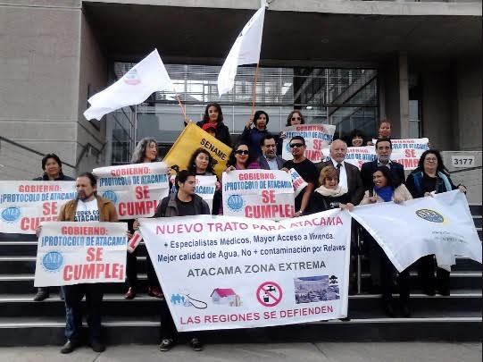 ANEF interpone queja en la OIT contra el Estado por bono Atacama