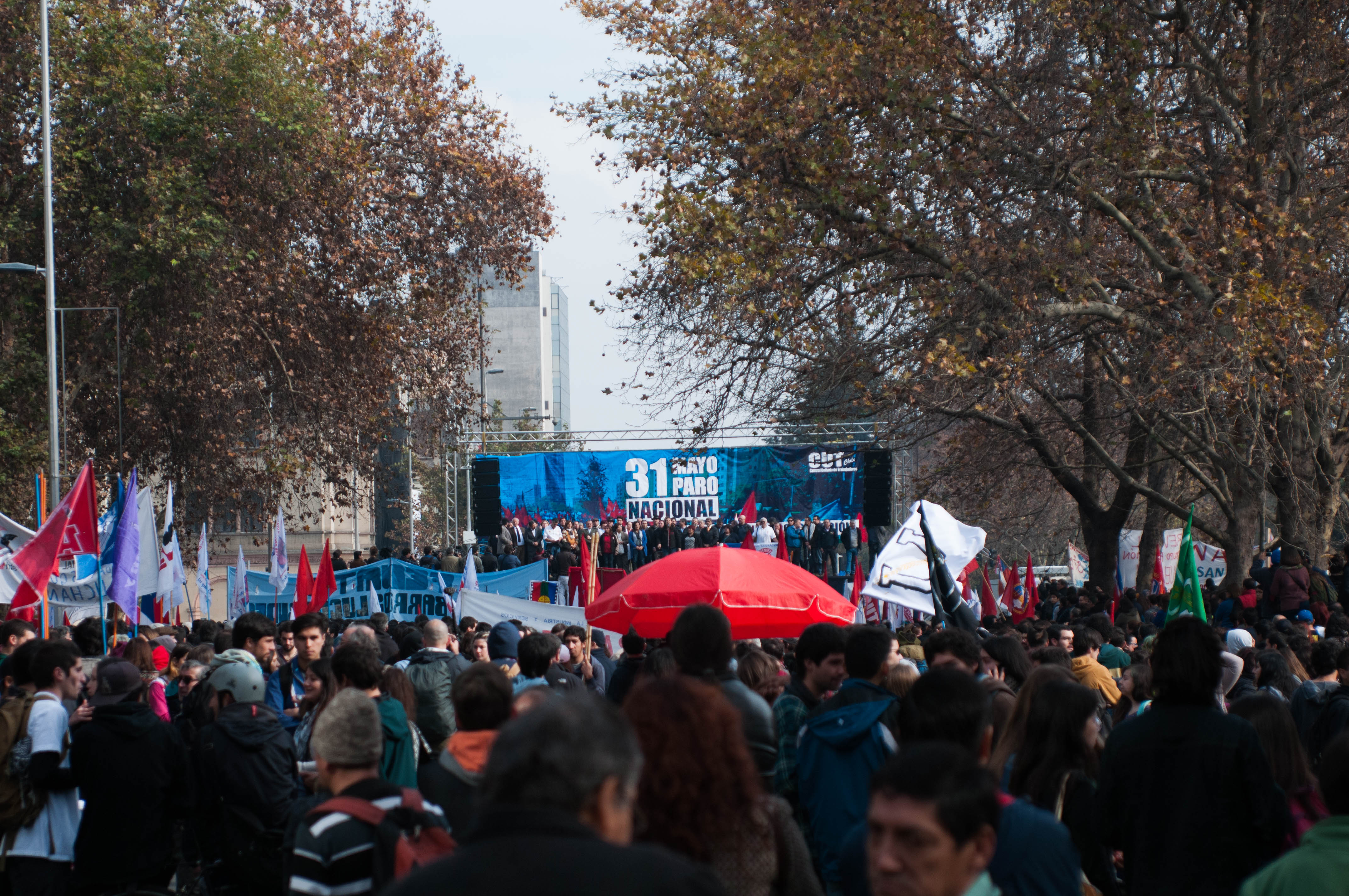 Paro Nacional La CUT se proyecta más allá de la Reforma Laboral