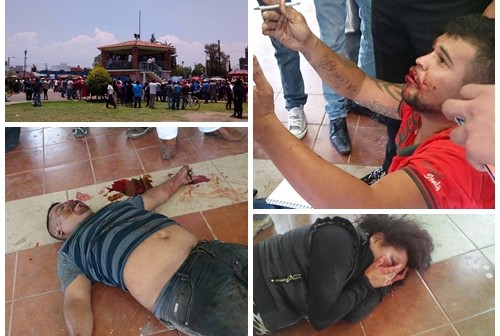 Tres presuntos secuestradores fueron linchados en Teotihuacán