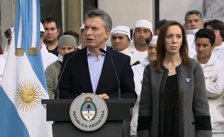 Macri vetó la ley antidespidos y los trabajadores despedidos lo repudiaron