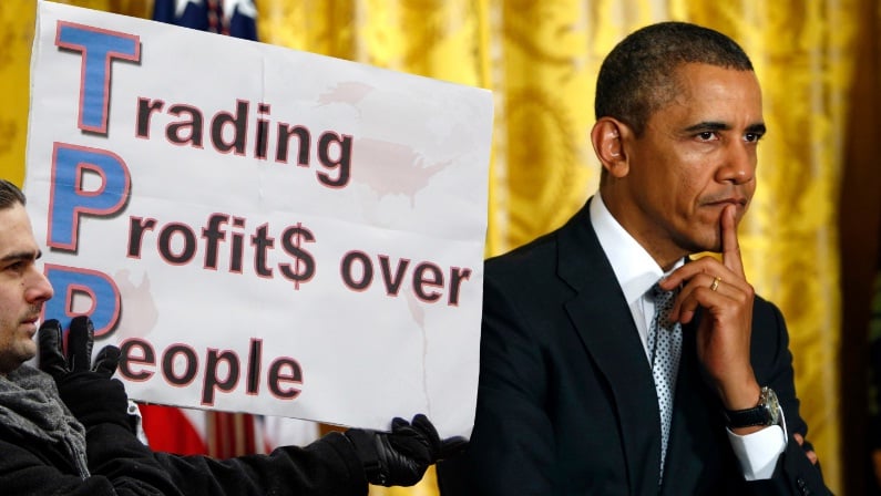 Obama sincera sus intenciones con el TPP: EEUU debe «escribir las reglas»