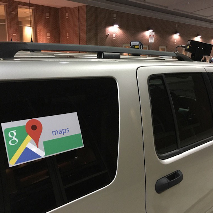 Cazan a la policía de Filadelfia camuflada como un vehículo de Google Street View