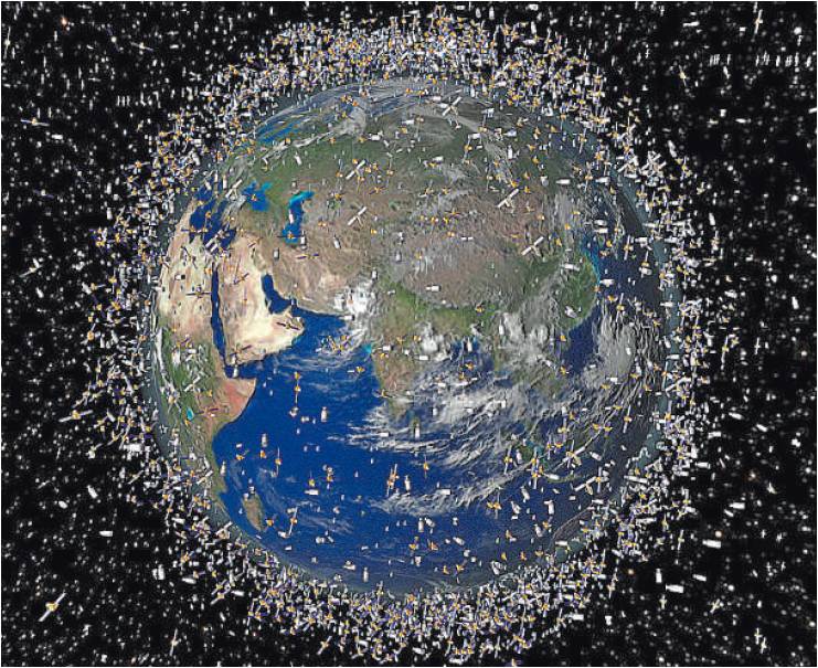 Nave recolectará basura espacial para evitar amenazas a los satélites