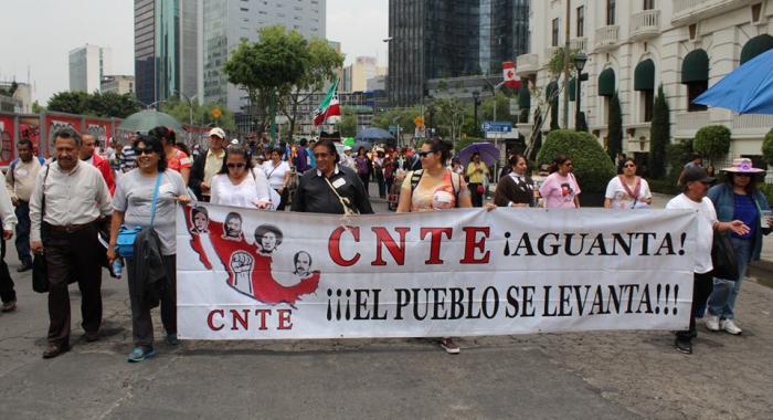 CNTE reinstalará plantón en Oaxaca en el día del maestro