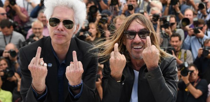 Iggy Pop y Jim Jarmush, irreverentes en Cannes