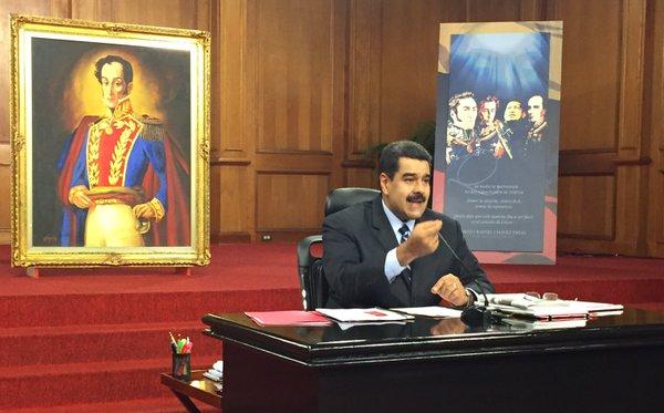 Maduro: «Venezuela vive la amenaza más grave de los últimos años»