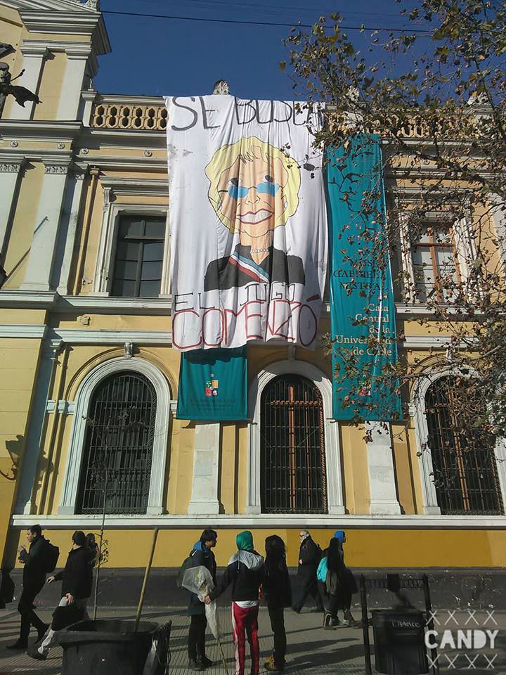 Estudiantes de la Universidad de Chile se toman la Casa Central para ampliar la articulación del movimiento estudiantil