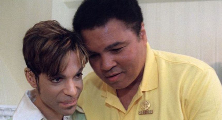El primer encuentro de Prince y Muhammad Ali