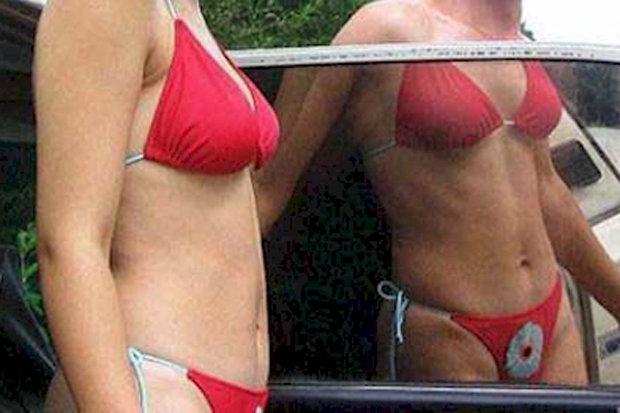Hay algo realmente extraño en esta chica en bikini, ¿serás capaz de descubrirlo?