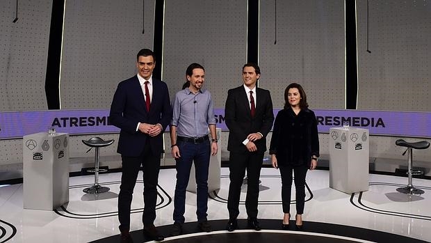 España: Candidatos a elecciones enfrentan noche de debate electoral