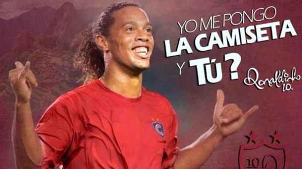 Ronaldinho jugará en un equipo de la segunda división peruana