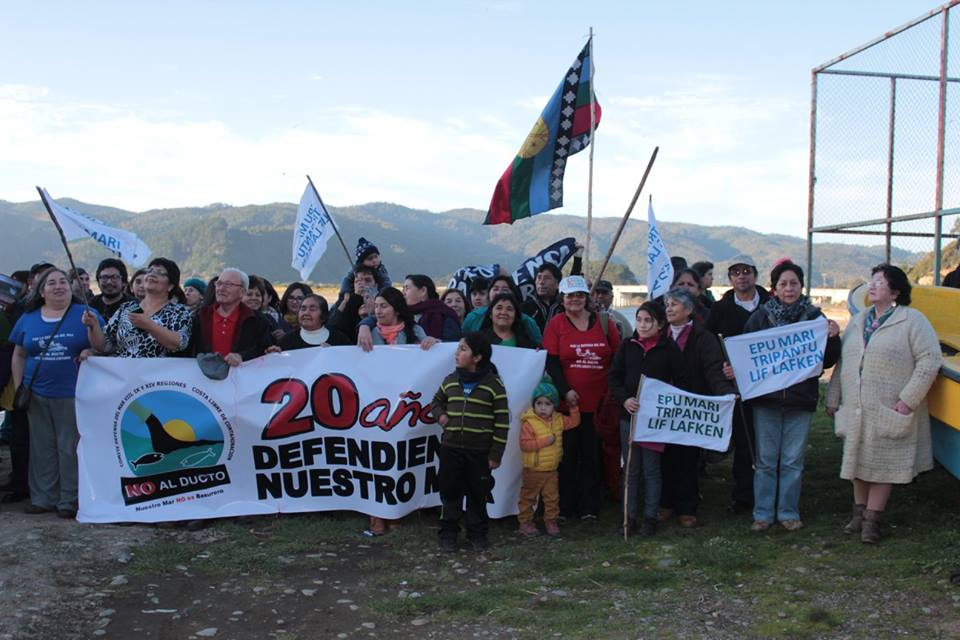 20 años cumplió la defensa territorial que mantiene a Mehuín sin ducto al mar