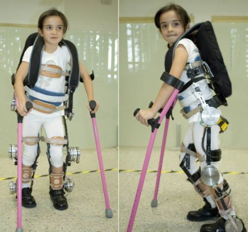 Este exoesqueleto podría permitir que niños parapléjicos caminaran de nuevo