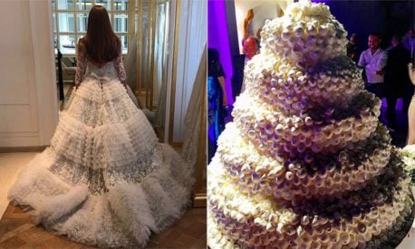 Exnovia de Justin Bieber se casó con un hombre 36 años MAYOR que ella en una lujosa boda (+Fotos)