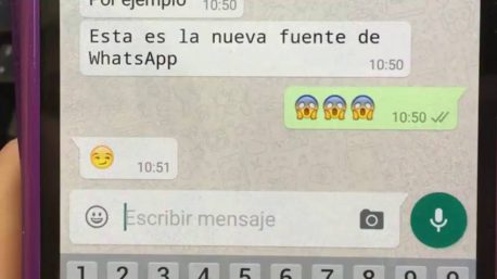WhatsApp ofrece cambiar de tipo de letra y esto hay que hacer para activarla