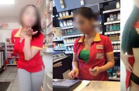 Filtran fotos íntimas de cajera de Oxxo en México