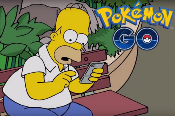 Homero Simpson se suma a la locura de Pokémon Go en este gracioso video