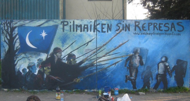 Acogen reclamo de comunidades Mapuches Williches contra obras de hidroeléctrica en el río Pilmaiken
