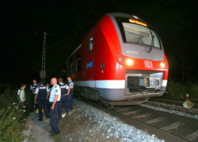 Alemania: 20 heridos en ataque terrorista con hacha en un tren