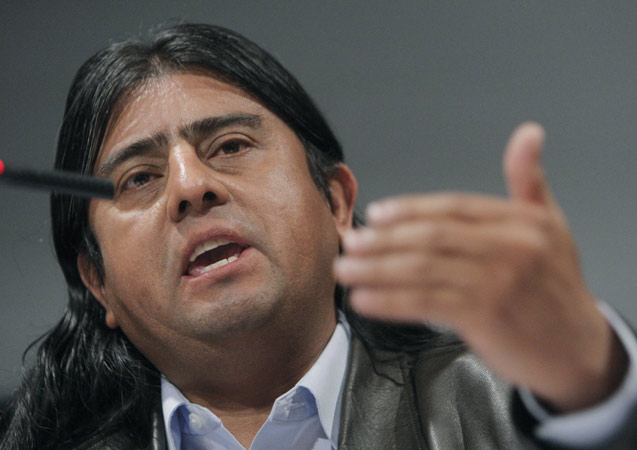 Aucán Huilcamán anuncia “Asamblea Constituyente Mapuche” para octubre