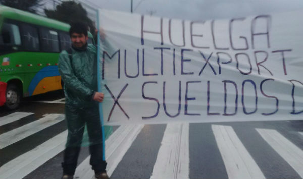 Corte acoge recurso de protección por represión en huelga sindicato Multiexport