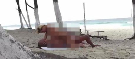 Pillan a actores porno en medio de filmación en las playas de Río de Janeiro a pocas semanas del evento