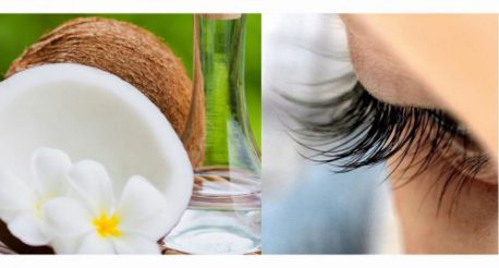Tratamiento natural con aceite de coco para engrosar las pestañas