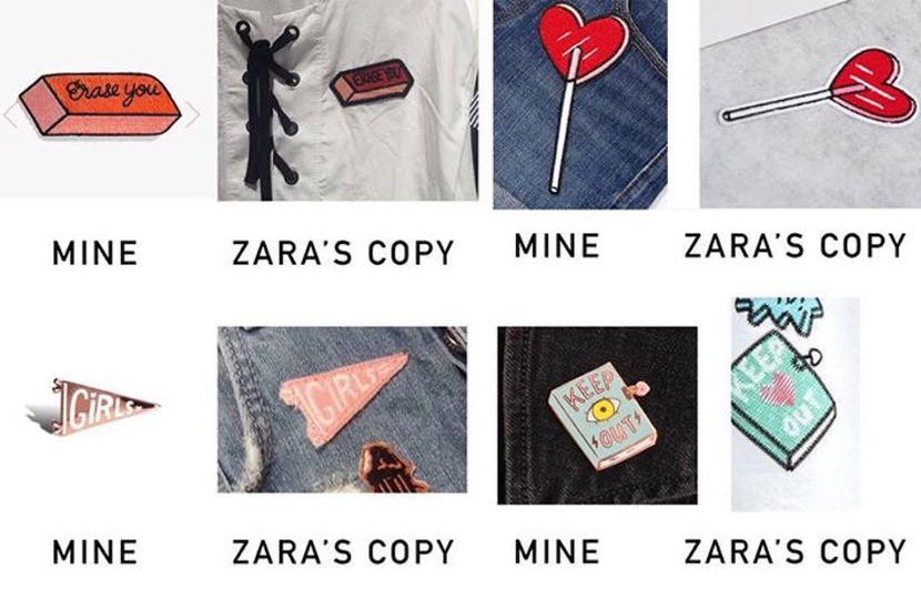 Tienda Zara es acusada de robar los diseños de afamado artista gráfico