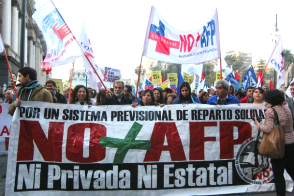 Campaña de desprestigio contra el movimiento No+AFP y Luis Mesina
