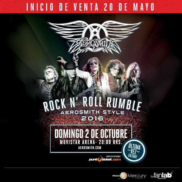 Aerosmith en Chile por última vez