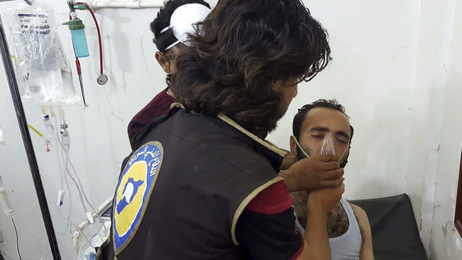 Siria: Atentado con gas de cloro deja decenas de heridos