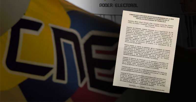 Chile pide a Venezuela que cumpla con los plazos del referendo revocatorio contra Maduro