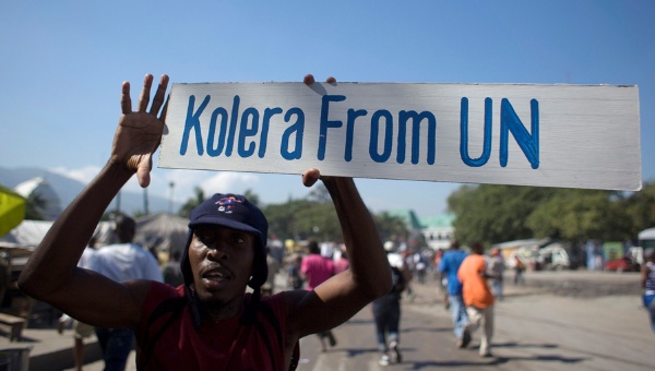 Naciones Unidas admite que cascos azules llevaron brote de cólera a Haití
